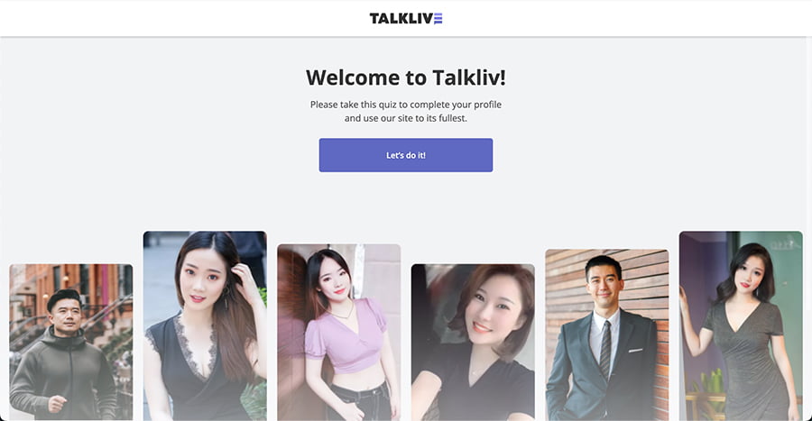talklive registration process