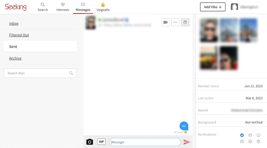 seeking chat