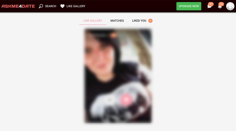 AskMe4Date matches