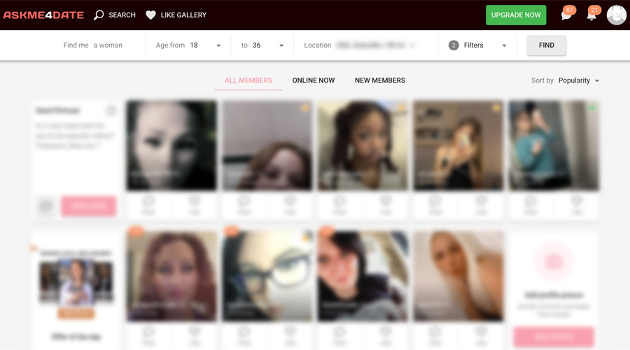 AskMe4Date members